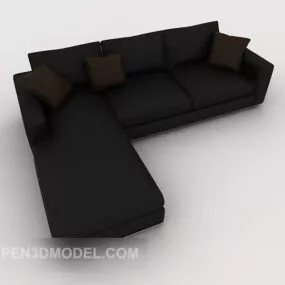 Seven-word Multiplayer Sofa 3d model