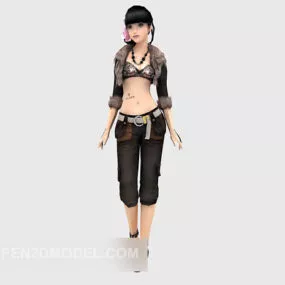 Sexy Beauty Character 3d model