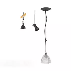 Shooting Chandelier Collection 3d model