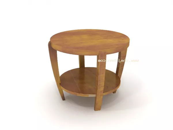Showcase Stool Wooden 3d model Showcase Stool Wooden 3d model