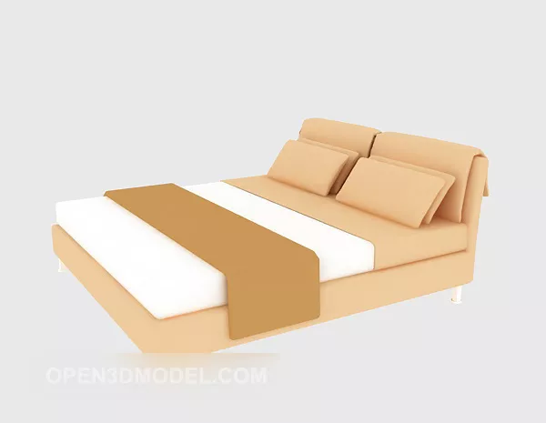 Simmons Soft Bed Furniture 3d model Simmons Soft Bed Furniture 3d model