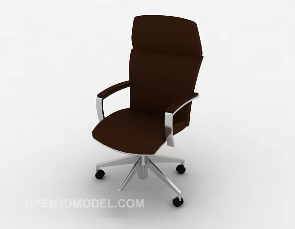 Simple Common Office Chair 3d model Simple Common Office Chair 3d model