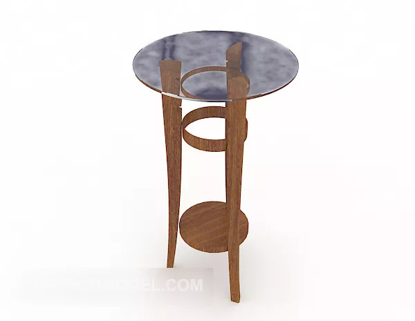 Bedroom Rack With Shelf Combination 3d model