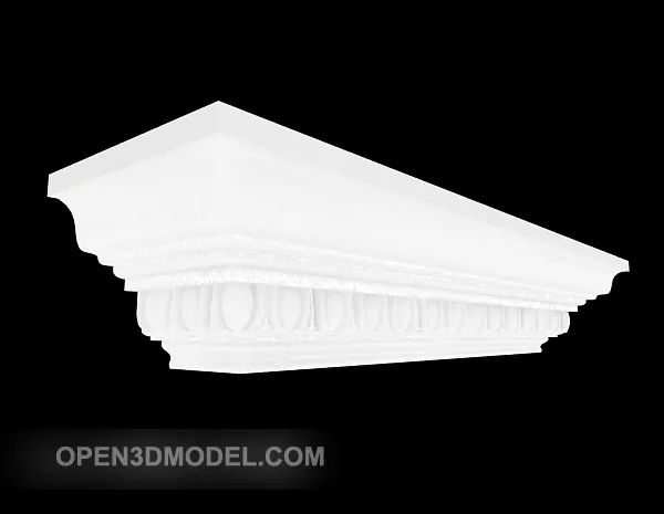 European Plaster Component Design 3d model European Plaster Component Design 3d model