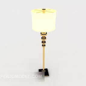 Simple European Floor Lamp 3d model