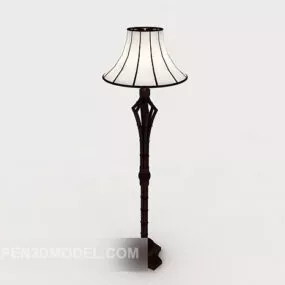 Simple European Home Floor Lamp 3d model
