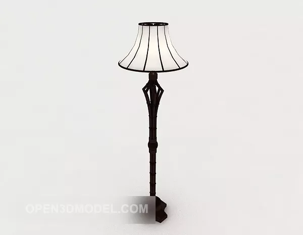 Simple European Home Floor Lamp 3d model Simple European Home Floor Lamp 3d model