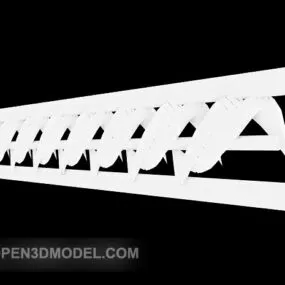 Simple European Style Corner 3d model