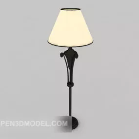 Simple European Style Floor Lamp 3d model