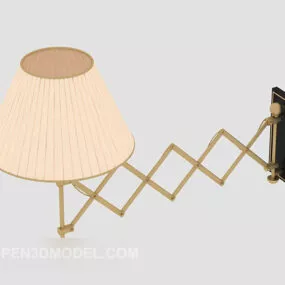 Simple European Telescopic Wall Lamp 3d model