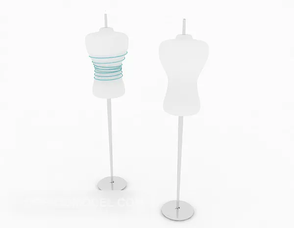 Simple Fashion mannequin Human Hanger 3d model Simple Fashion mannequin Human Hanger 3d model