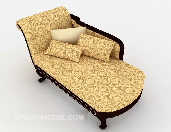 Simple Princess Chair 3d model Simple Princess Chair 3d model