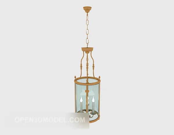 And Elegant European Chandelier 3d model And Elegant European Chandelier 3d model