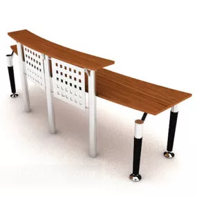 Simple And Practical Class Platform 3d model