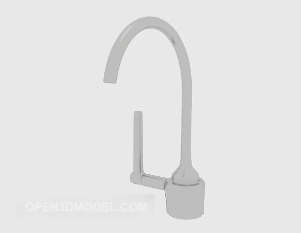 Kitchen Simple Practical Tap 3d model Kitchen Simple Practical Tap 3d model