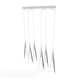 Simple Stylish Chandelier 3d model