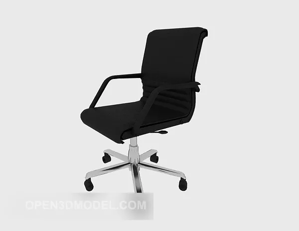 Simple And Stylish Mobile Office Chair 3d model Simple And Stylish Mobile Office Chair 3d model