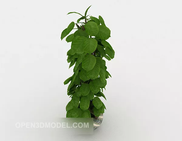 Simple Atmospheric Indoor Potted 3d model Simple Atmospheric Indoor Potted 3d model