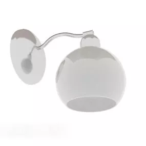 Simple Ball Wall Lamp 3d model