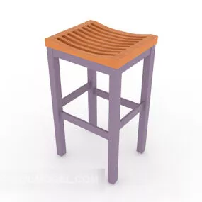 Bar Chair Simple Design 3d model
