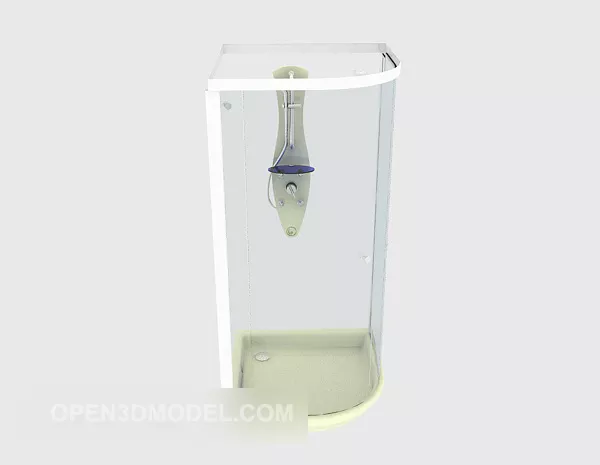 Shower Floor Component 3d model