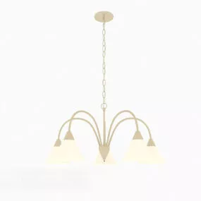 Simple Beautiful Chandelier 3d model