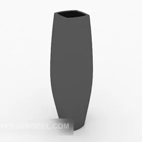 Simple Black Porcelain 3d model