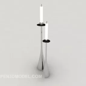 Simple Candlestick Lamp 3d model