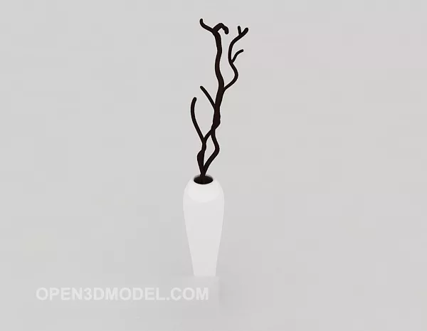 Simple Chic Dry Tree 3d model Simple Chic Dry Tree 3d model