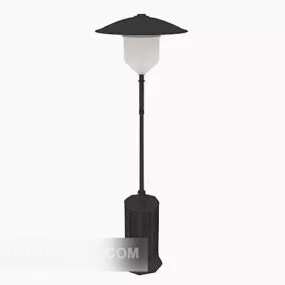 Simple Common Streetlight 3d model
