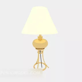 Simple Common Table Lamp Furniture 3d model