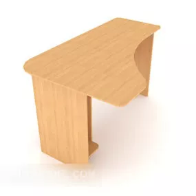 Simple Computer Desk 3d model