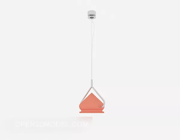 Simple Craft Small Chandelier 3d model Simple Craft Small Chandelier 3d model