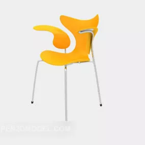 Simple Creative Swan Chair 3d model