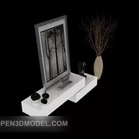 Simple Decorative Decoration Frame 3d model