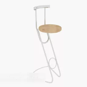 Minimalist Fashion Bar Chair 3d model