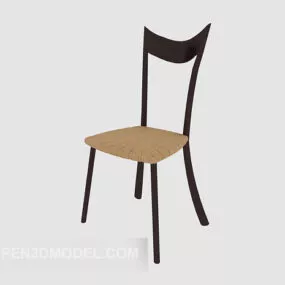 Simple Fashion Lounge Chair 3d model