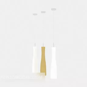 Simple Fresh Chandelier Decoration 3d model