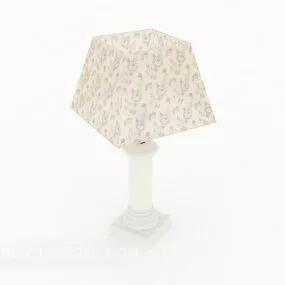 Simple Fresh Table Lamp 3d model
