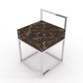 Simple Generous Bar Chair Furniture 3d model