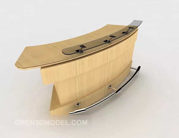 Simple Generous Class Platform 3d model Simple Generous Class Platform 3d model