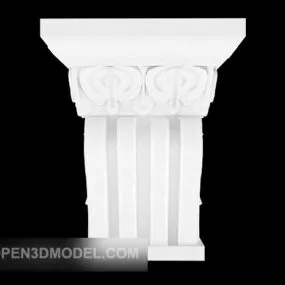 Generous Column Decor Component 3d model