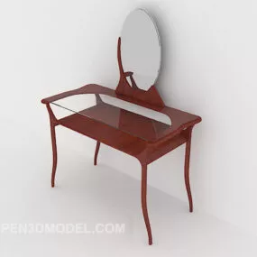 Simple Generous Dresser 3d model