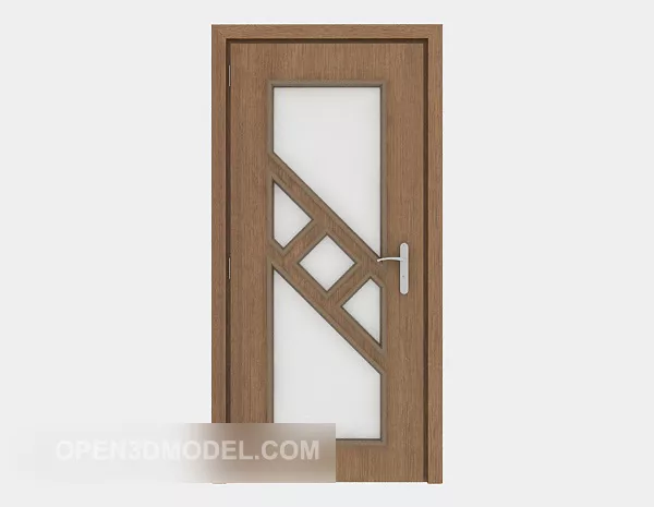 Simple Generous Home Door 3d model Simple Generous Home Door 3d model