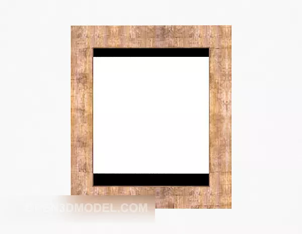 Simple Generous Home Mirror 3d model Simple Generous Home Mirror 3d model
