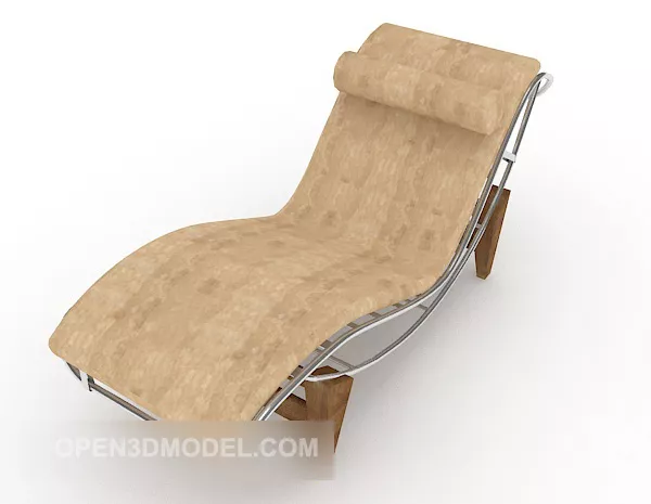 Bedroom Simple Generous Lounge Chair 3d model Bedroom Simple Generous Lounge Chair 3d model
