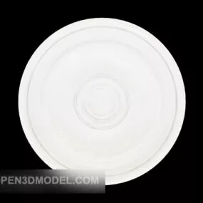 Gypsum Lamp Disc 3d model