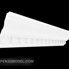 Simple Molding Home European Corner 3d model