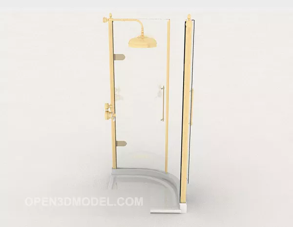 Simple Home Bathroom Room 3d model Simple Home Bathroom Room 3d model