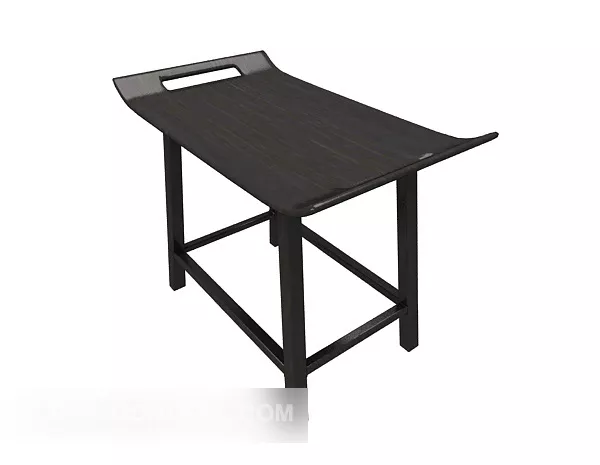 Simple Home Black Side Table 3d model Simple Home Black Side Table 3d model